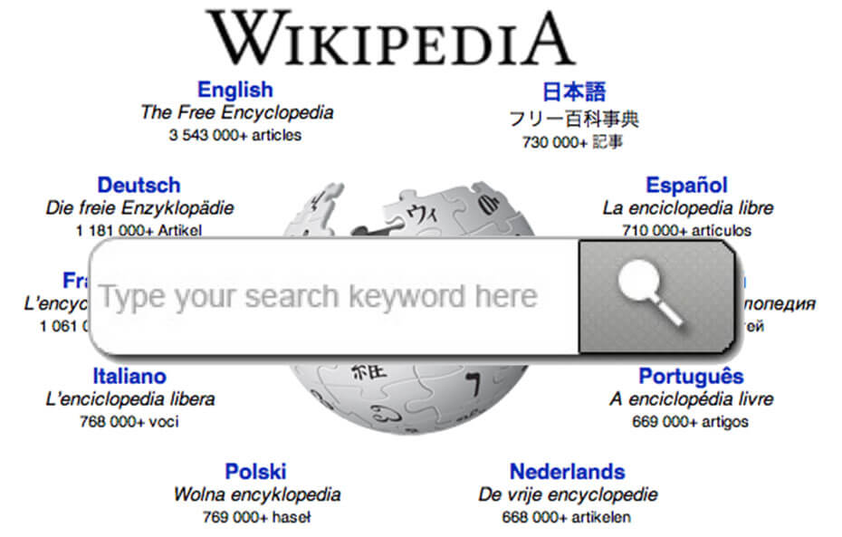 Wikipedia Search Picture